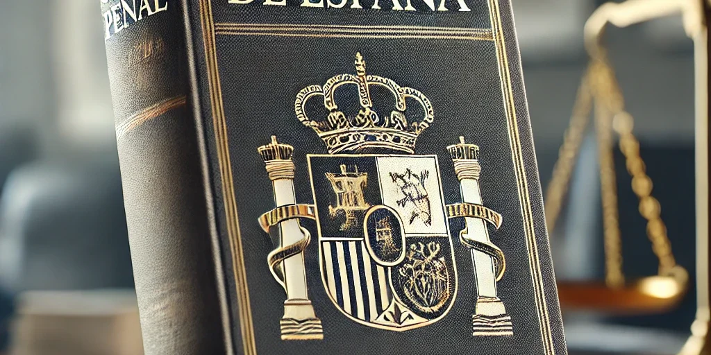 Diferencias entre delitos leves, menos graves y graves en el Código Penal de España Primer plano del Código Penal de España en un despacho de abogados, representando la diferencia entre delitos leves, menos graves y graves
